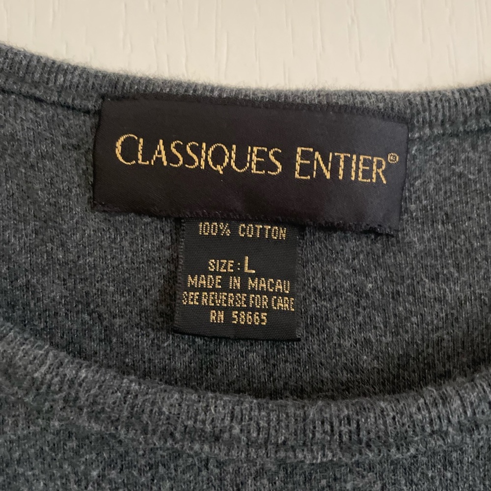 Long grey Classiques Entier dress - Picture 3 of 3